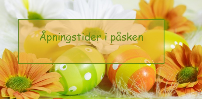Åpningstider i påsken