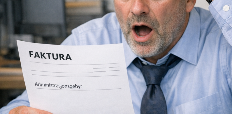 Feil i Administrasjonsgebyr i Sør-Odal
