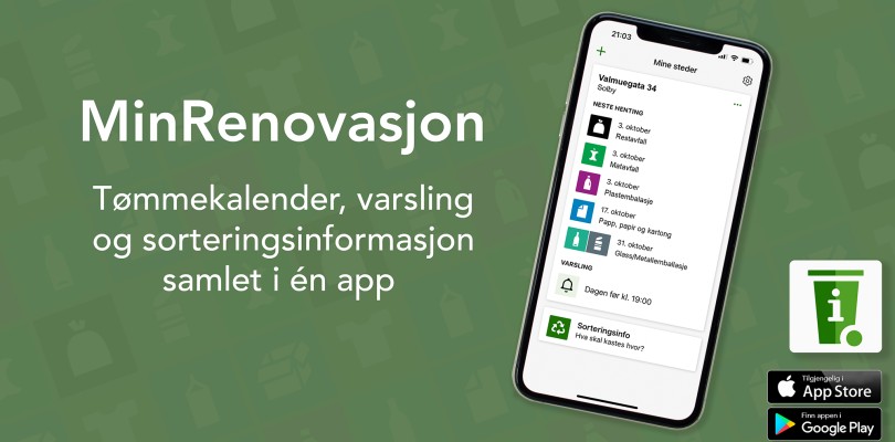 App-en Min Renovasjon